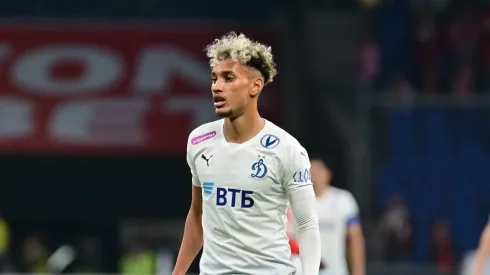 Bitello em partida da liga russa.