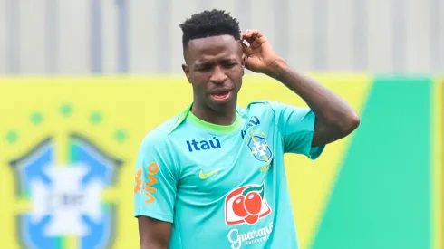 Vini Jr durante treino. Foto: Fernando Torres/AGIF