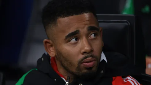 Gabriel Jesus acompanha partida do Arsenal - Foto: IMAGO / Sportimage