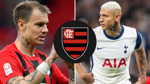 Róger guedes e Richarlison, alvos do Flamengo – Foto: Imago
