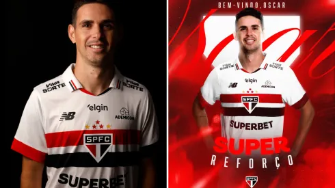 Oscar é do São Paulo – Foto: São Paulo FC
