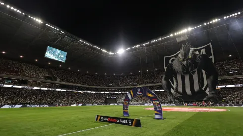 Torcida do Atletico-MG durante partida contra Sao Paulo. Foto: Gilson Lobo/AGIF