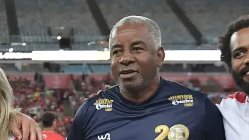 Andrade no jogo do Zico. Foto: Thiago Ribeiro/AGIF