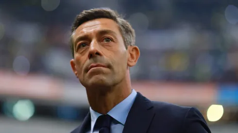 Pedro Caixinha, técnico do Santos – 
(Photo by Hector Vivas/Getty Images)
