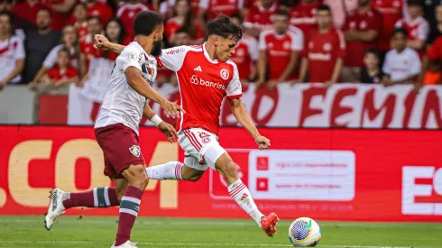 Bernabei em jogo pelo Internacional.