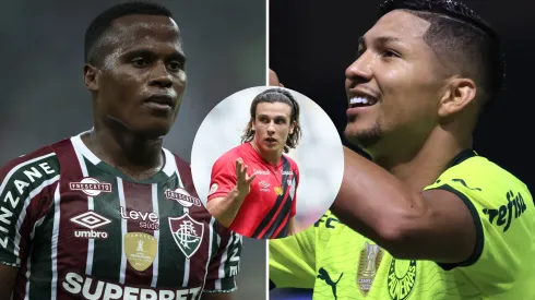 Jhon Arias, Rony e Canobbio - Foto: AGIF