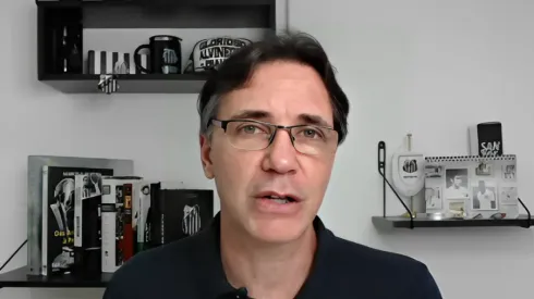 Vagner Frederico atualiza noticiário do Peixe. Foto: Reprodução/ YouTube.