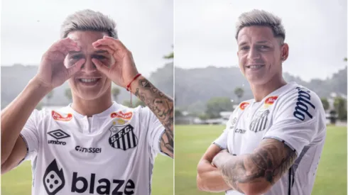 Léo Godoy é o novo reforço do Santos – Foto: Site oficial do SAntos
