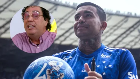 Ex-jogador deu a sua opinião - Gustavo Aleixo/Cruzeiro (foto 1) - Reprodução/SporTV (foto 2).