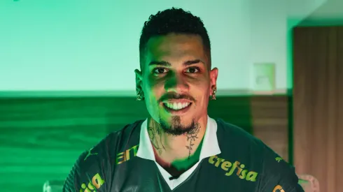 Paulinho, atacante do Palmeiras
