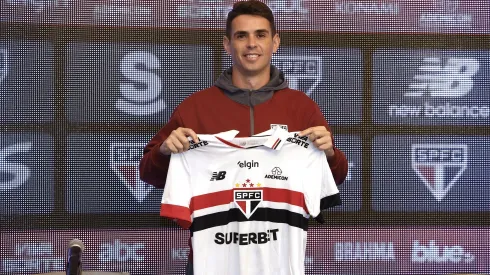 Oscar no São Paulo – Foto: Rubens Chiri / saopaulofc