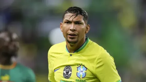 Rony, atacante do Palmeiras, em campo pela Seleção Brasileira