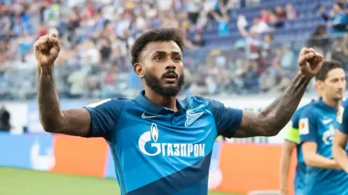 Wendel, em ação pelo Zenit 
