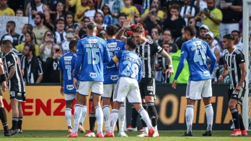 Com muitas faltas, Atlético-MG e Cruzeiro empataram em 0 a 0 pela FC Series, nos Estados Unidos. Foto: Pedro Souza/Atlético-MG
