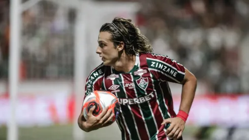 Canobbio jogando pelo Fluminense. Foto: Lucas Merçon/ Fluminense/ Flickr
