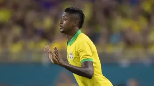 Bruno Henrique, atacante do Flamengo, pela Seleção Brasileira