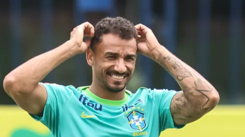 PA – BELEM – 13/11/2024 – SELECAO BRASILEIRA, TREINO – Danilo jogador do Selecao Brasileira durante treino no estadio Mangueirao. 
