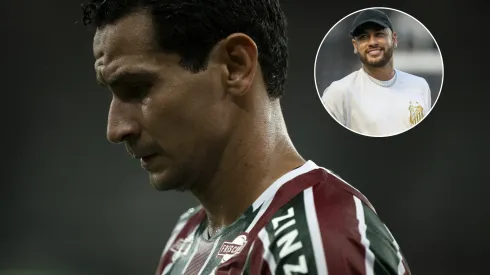 Neymar poderia convencer Ganso a retornar ao Santos em meio a impasse de renovação com o Fluminense. PhotoxPhoto: AGIF.
