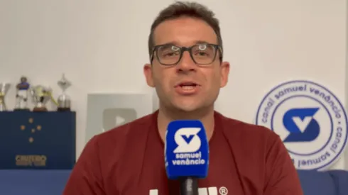 Samuel Venâncio, jornalista que cobre o Cruzeiro
