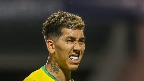 GO – Goiania – 27/06/2021 – COPA AMERICA 2021, BRASIL X EQUADOR – Roberto Firmino jogador do Brasil durante partida contra o Equador no estadio Olimpico pelo campeonato Copa America 2021.
