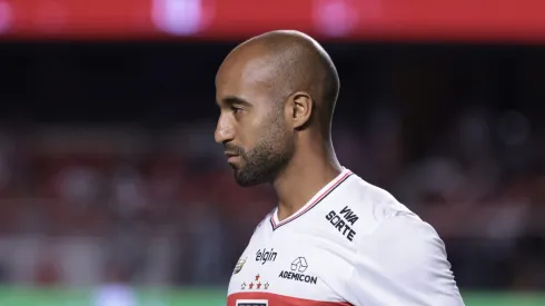 SP – SAO PAULO – 05/02/2025 – PAULISTA 2025, SAO PAULO X MIRASSOL – Lucas Moura jogador do Sao Paulo durante partida contra o Mirassol no estadio Morumbi pelo campeonato Paulista 2025. Foto: Marcello Zambrana/AGIF