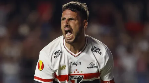 Calleri quebrou o jejum de gols – Foto: Rubens Chiri / São Paulo FC