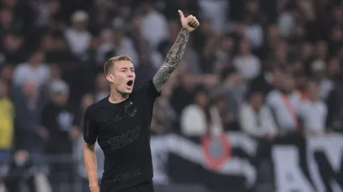 SP – SAO PAULO – 31/07/2024 – COPA DO BRASIL 2024, CORINTHIANS X GREMIO – Charles jogador do Corinthians durante partida contra o Gremio no estadio Arena Corinthians pelo campeonato Copa Do Brasil 2024. Foto: Ettore Chiereguini/AGIF