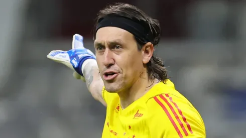 Cássio pelo Cruzeiro. Foto: Gilson Lobo/AGIF