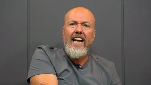 Fabiano Baldasso em programa de debates – Foto: Reprodução/YouTube