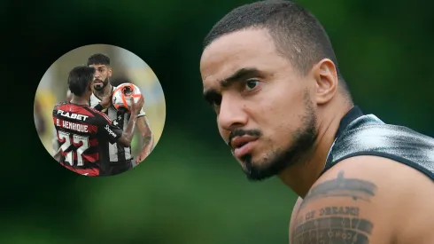 Ex-jogador deu a sua opinião – Fotos: Vítor Silva/Botafogo (grande) – Thiago Ribeiro/AGIF (pequena).