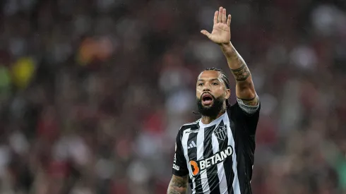 Otavio jogador do Atletico-MG durante partida contra o Flamengo no estadio Maracana pelo campeonato Brasileiro A 2024. Foto: Thiago Ribeiro/AGIF