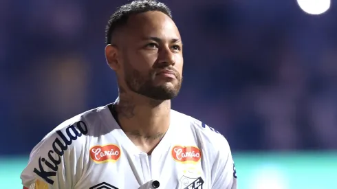 Neymar avaliou situação do Santos no Paulistão. Foto: Marcello Zambrana/AGIF