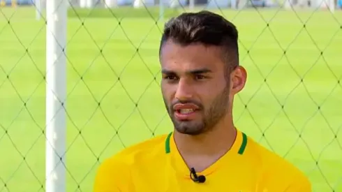 Thiago Maia, alvo do Santos, na época da Seleção Brasileira