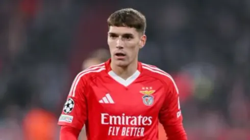 Rollheiser em partida pelo Benfica (Foto: Divulgação)