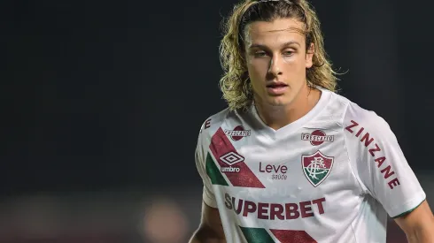 Agustin Cannobio, em ação pelo Fluminense – Foto: Thiago Ribeiro/AGIF