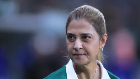 SP – SAO PAULO – 15/01/2025 – PAULISTA 2025, PALMEIRAS X PORTUGUESA – leila pereira presidente do Palmeiras antes de partida contra o Portuguesa no estadio Arena Allianz Parque pelo campeonato Paulista 2025. Foto: Ettore Chiereguini/AGIF