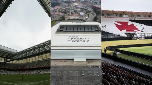 Estádios mais temidos do Brasil. Foto: Ricardo Moreira/Heuler Andrey//Getty Images; Leandro Amorim/Vasco
