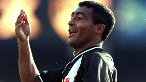 Romário pelo Vasco. Foto: Divulgação / Vasco