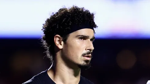 André Ramalho durante derrota no Morumbis para o SPFC.