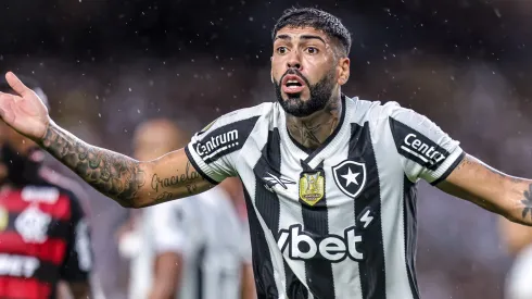 Barboza jogador do Botafogo durante partida contra o Flamengo. Foto: Fernando Torres/AGIF