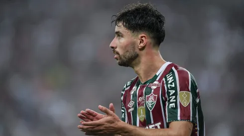 RJ – RIO DE JANEIRO – 20/08/2024 – COPA LIBERTADORES 2024, FLUMINENSE X GREMIO – Martinelli jogador do Fluminense durante partida contra o Gremio no estadio Maracana pelo campeonato Copa Libertadores 2024. Foto: Thiago Ribeiro/AGIF