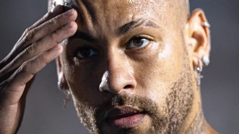 SP – SANTOS – 19/02/2025 – PAULISTA 2025, SANTOS X NOROESTE – Neymar jogador do Santos durante partida contra o [EQUIPE 2] no estadio Vila Belmiro pelo campeonato Paulista 2025. 
