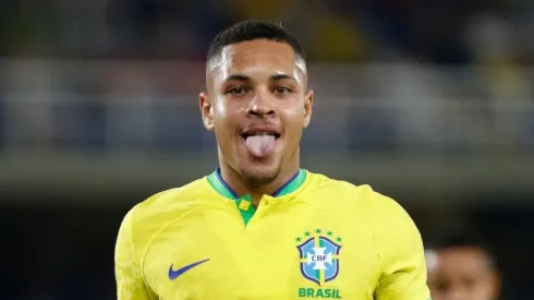 Vitor Roque, atacante do Barcelona emprestado ao Real Bétis -FotoRafael Ribeiro / CBF