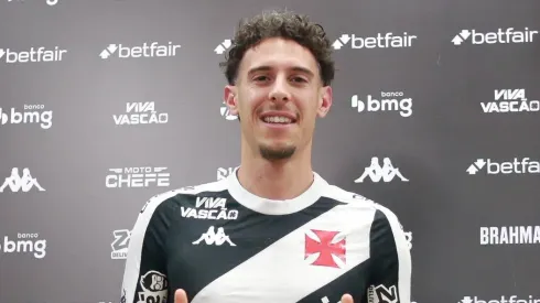 Nuno Moreira, novo atacante do Vasco – Foto: Matheus Lima/Vasco