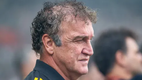 Cuca, técnico do Atlético-MG durante partida contra o Tombense no estadio Mineirao pelo campeonato Mineiro 2025. Foto: Fernando Moreno/AGIF
