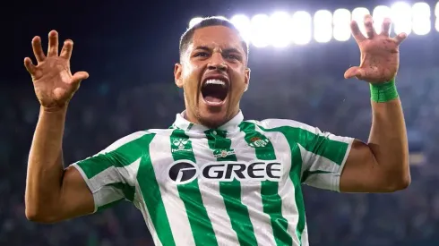 Vitor Roque no Real Betis. Foto: Fran Santiago/Getty Images