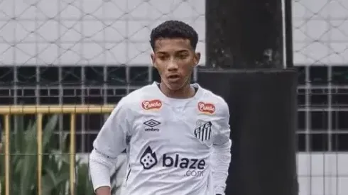 Robinho Jr, atacante joia da Vila Belmiro –
(Foto: Bruno Vaz/Santos FC)