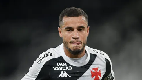 Coutinho jogador do Vasco durante partida contra o Nova Iguaçu no estádio Engenhão pelo campeonato Copa Do Brasil 2025. Foto: Thiago Ribeiro/AGIF
