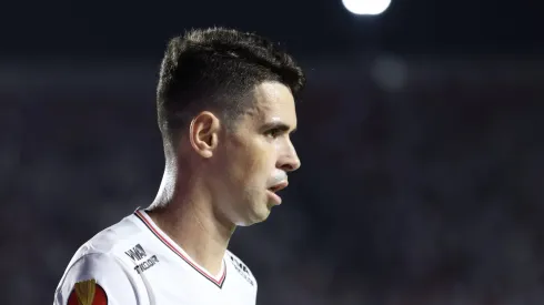 Oscar jogador do São Paulo durante partida contra o Ponte Preta no estádio Morumbi pelo campeonato Paulista 2025. Foto: Marcello Zambrana/AGIF