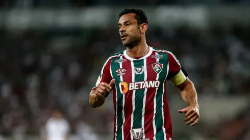 Fred em sua despedida como jogador. Foto: Lucas Merçon/Fluminense FC